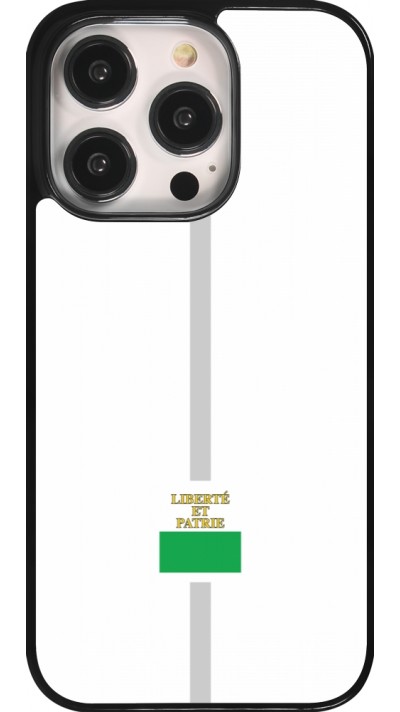 Coque iPhone 14 Pro - Canton VD blanc
