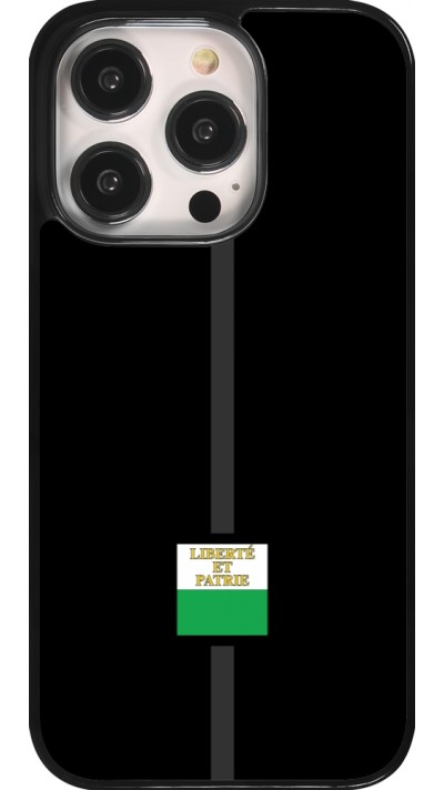 Coque iPhone 14 Pro - Canton VD noir