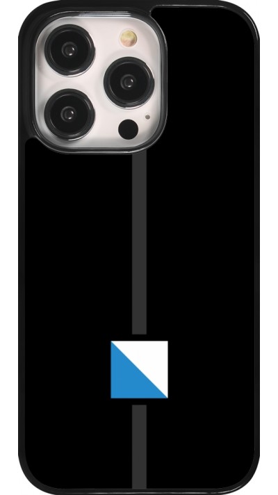 Coque iPhone 14 Pro - Canton ZH noir