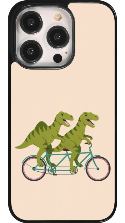 iPhone 14 Pro Case Hülle - Dinosaurs on bikes 2026