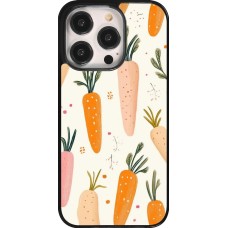 iPhone 14 Pro Case Hülle - Easter 2026 Illustration carrots