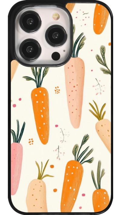 iPhone 14 Pro Case Hülle - Easter 2026 Illustration carrots