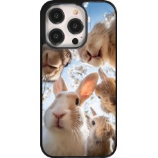 iPhone 14 Pro Case Hülle - Easter 2026 Rabbits