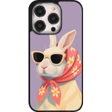 iPhone 14 Pro Case Hülle - Easter 2026 Rabbit with scarf