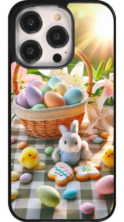 iPhone 14 Pro Case Hülle - Ostern 2025 Osterkorb