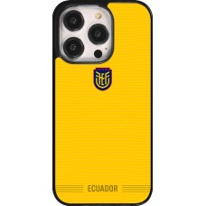 iPhone 14 Pro Case Hülle - Ecuador 2026 personalisierbares Fussballtrikot