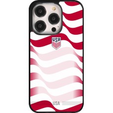 iPhone 14 Pro Case Hülle - Vereinigten Staaten 2026 personalisierbares Fussballtrikot