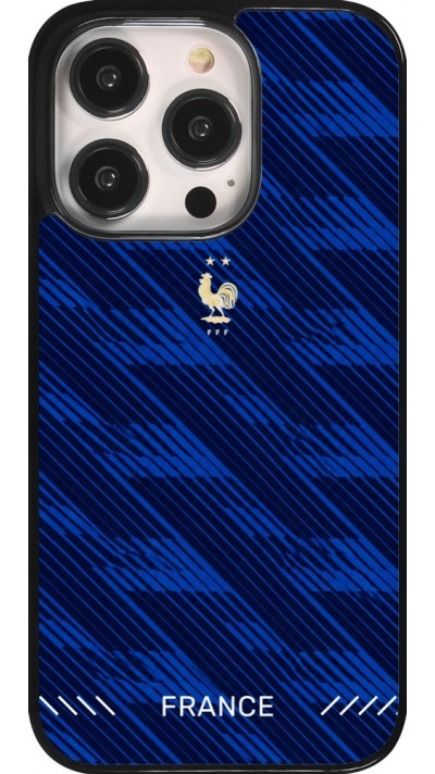 iPhone 14 Pro Case Hülle - Frankreich 2026 personalisierbares Fussballtrikot