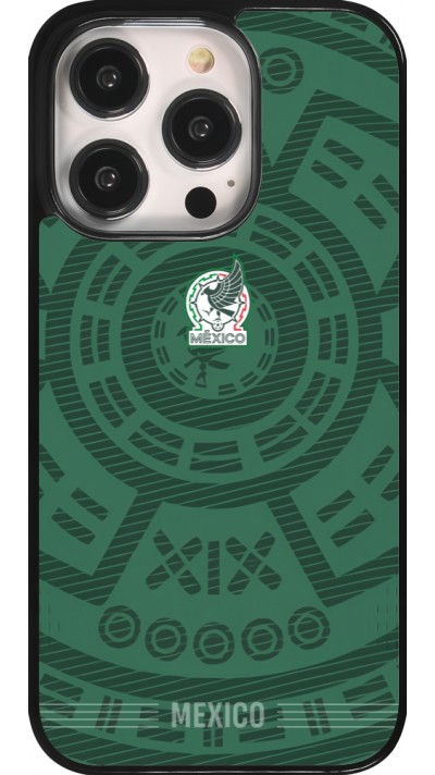 iPhone 14 Pro Case Hülle - Mexiko 2026 personalisierbares Fussballtrikot