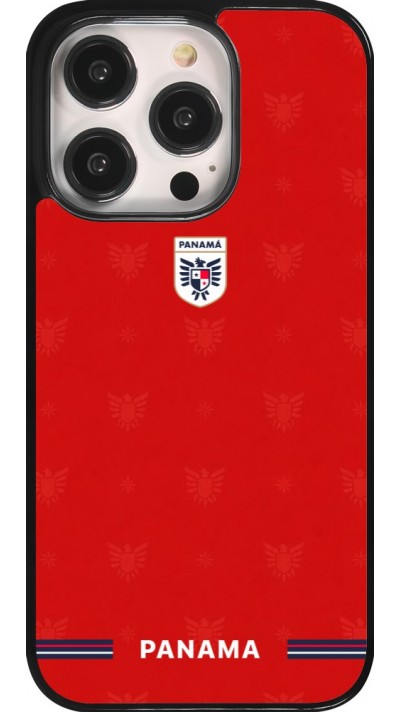 iPhone 14 Pro Case Hülle - Panama 2026 personalisierbares Fussballtrikot
