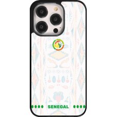 iPhone 14 Pro Case Hülle - Senegal 2026 personalisierbares Fussballtrikot