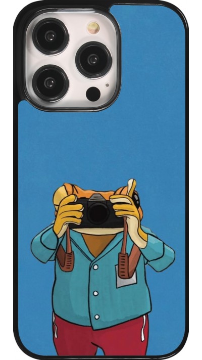 Coque iPhone 14 Pro - Frog with camera DTMF