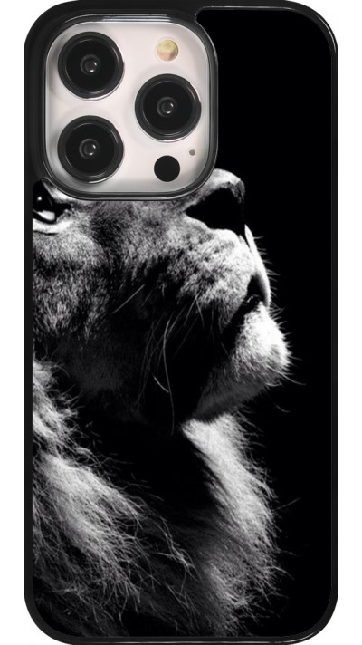 iPhone 14 Pro Case Hülle - Lion looking up