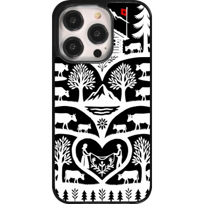 iPhone 14 Pro Case Hülle - Poya Schweiz 2 schwarz