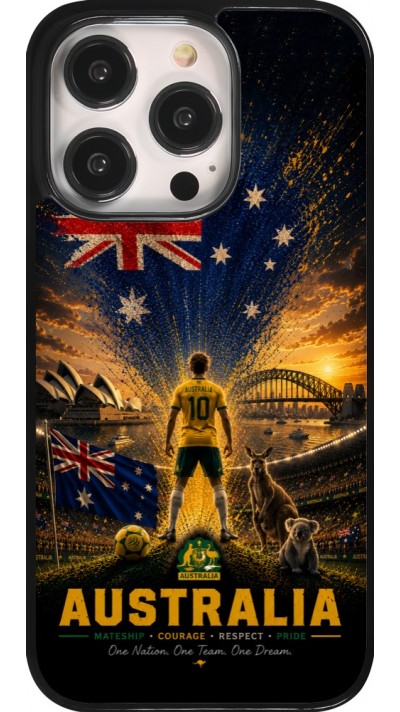 iPhone 14 Pro Case Hülle - Fussball Australien splash 2026