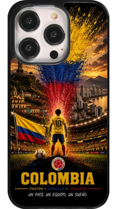 iPhone 14 Pro Case Hülle - Fussball Kolumbien splash 2026