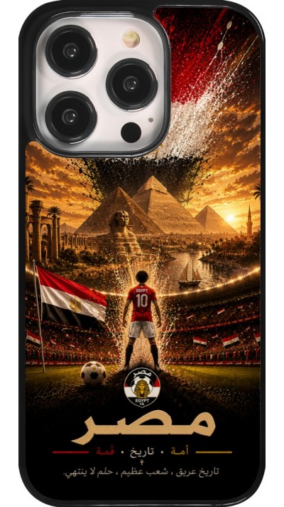 iPhone 14 Pro Case Hülle - Fussball Ägypten splash 2026