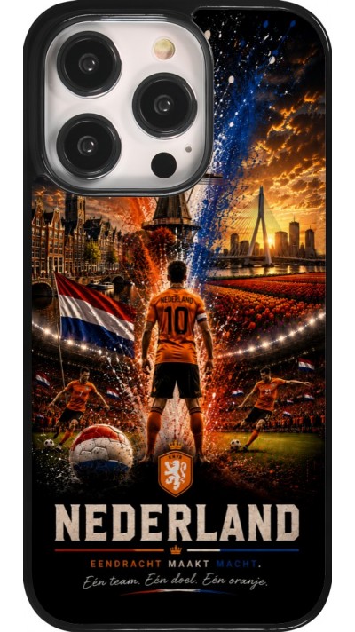 iPhone 14 Pro Case Hülle - Fussball Niederlande splash 2026