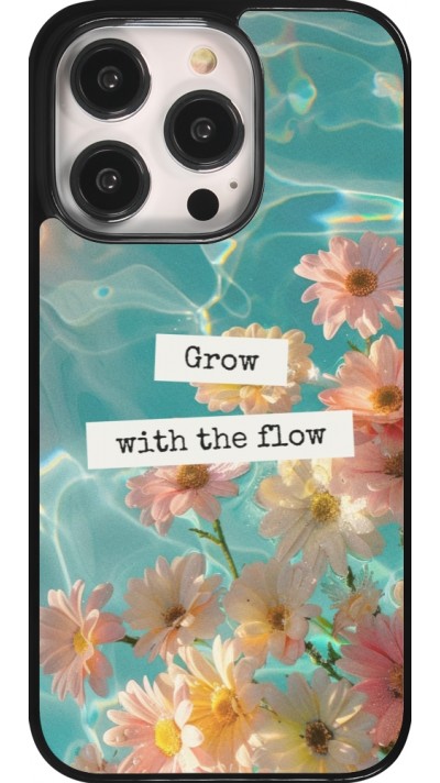 iPhone 14 Pro Case Hülle - Summer 2025 Grow with the flow