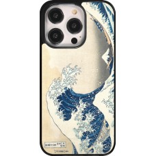 iPhone 14 Pro Case Hülle - Kunstbild - Die große Welle vor Kanagawa - Hokusai