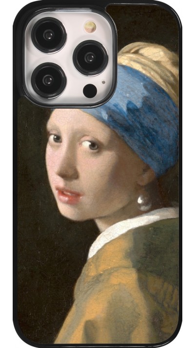 iPhone 14 Pro Case Hülle - Kunstbild - Das Mädchen mit dem Perlenohrring - Jan Vermeer