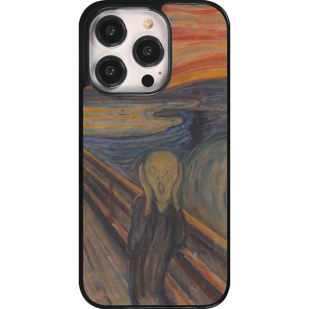 iPhone 14 Pro Case Hülle - Kunstbild - Der Schrei - Edvard Munch