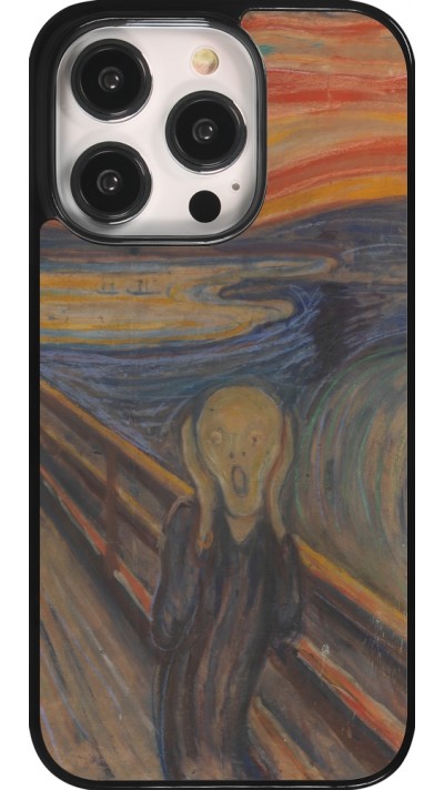iPhone 14 Pro Case Hülle - Kunstbild - Der Schrei - Edvard Munch