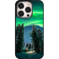 iPhone 14 Pro Case Hülle - Winter 22 Northern Lights