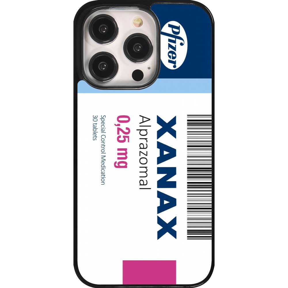 iPhone 14 Pro Case Hülle - Xanax Alprazolam 2025