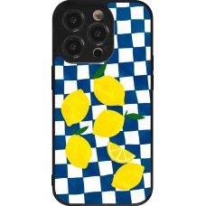 iPhone 14 Pro Case Hülle - Silikon schwarz Illustration lemons 2026