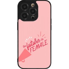 Coque iPhone 14 Pro - Silicone rigide noir Womens day 2026 4
