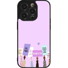 Coque iPhone 14 Pro - Silicone rigide noir Womens day 2026 9