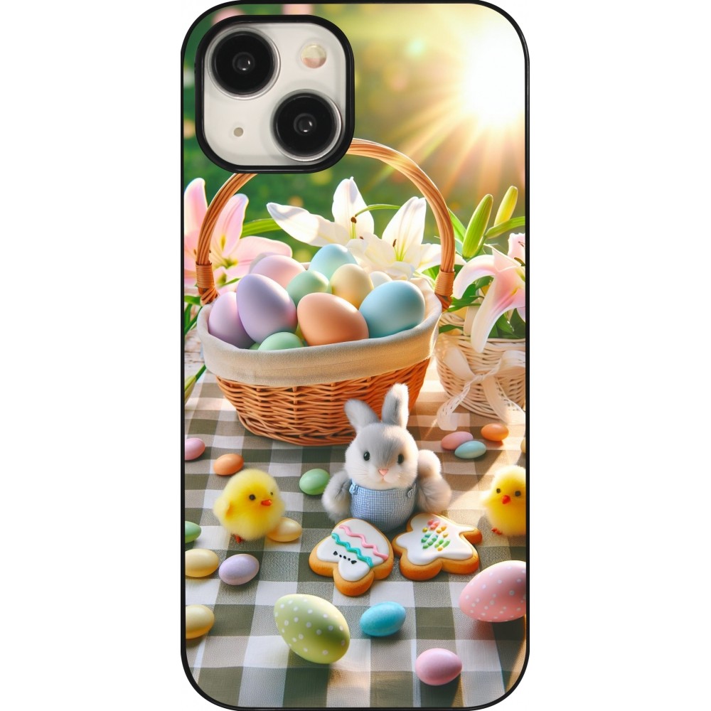iPhone 15 Case Hülle - Ostern 2025 Osterkorb