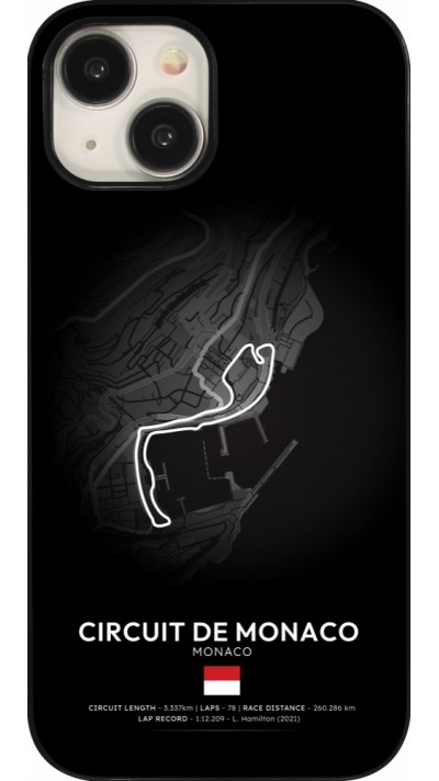 iPhone 15 Case Hülle - F1 Track 2025 Monaco