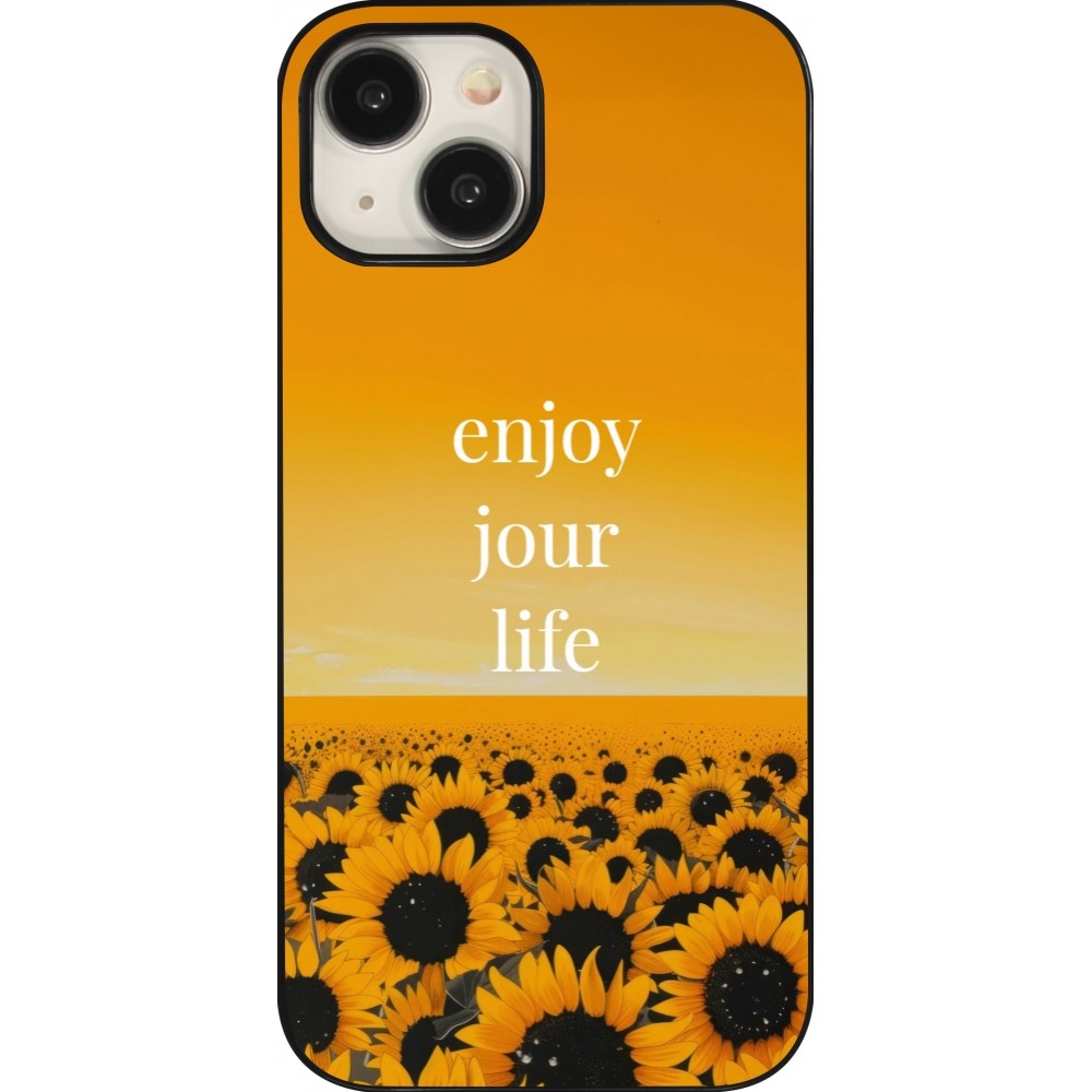iPhone 15 Case Hülle - Summer 2025 Enjoy your life