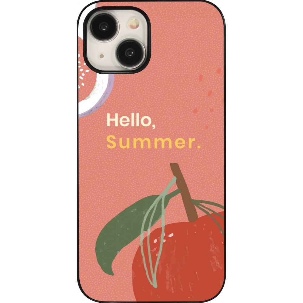 iPhone 15 Case Hülle - Summer 2025 Hello summer