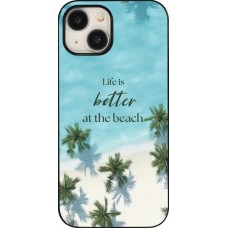 iPhone 15 Case Hülle - Summer 2025 Life is better at the beach