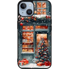 iPhone 15 Case Hülle - Silikon schwarz Christmas 25 Xmas Shop