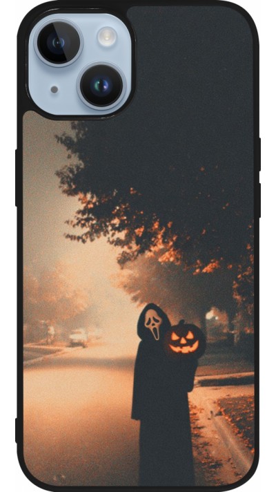 iPhone 15 Case Hülle - Silikon schwarz Halloween 2025 Scream