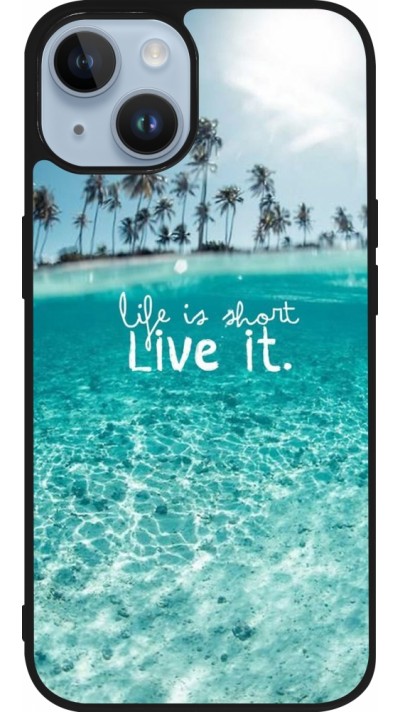 iPhone 15 Case Hülle - Silikon schwarz Summer 18 24