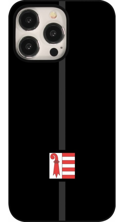 Coque iPhone 15 Pro Max - Canton JU noir