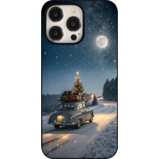 iPhone 15 Pro Max Case Hülle - Christmas 25 Car with Tree Xmas