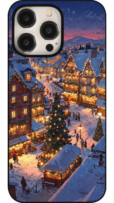 iPhone 15 Pro Max Case Hülle - Christmas 25 Xmas Village