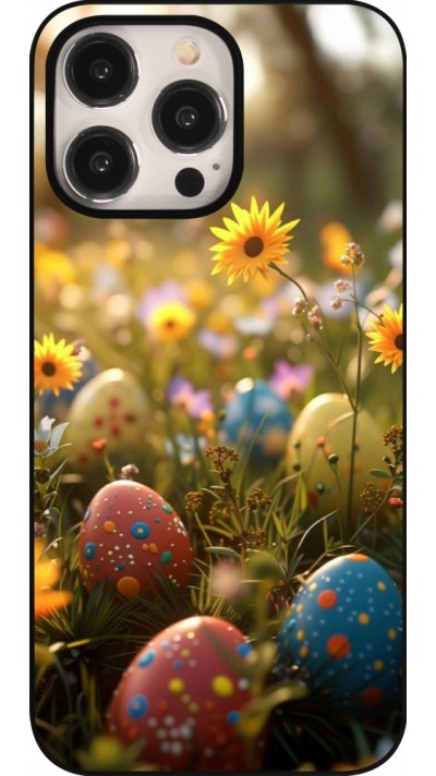iPhone 15 Pro Max Case Hülle - Easter 2026 Decorated eggs