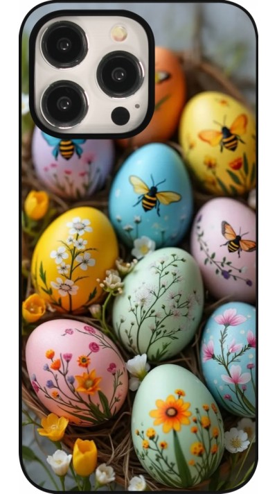 iPhone 15 Pro Max Case Hülle - Easter 2026 Eggs with bees