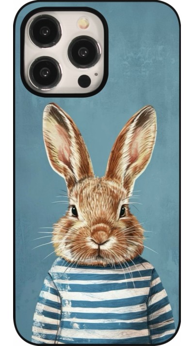 iPhone 15 Pro Max Case Hülle - Easter 2026 Rabbit navy