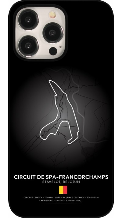 iPhone 15 Pro Max Case Hülle - F1 Track 2025 Belgium