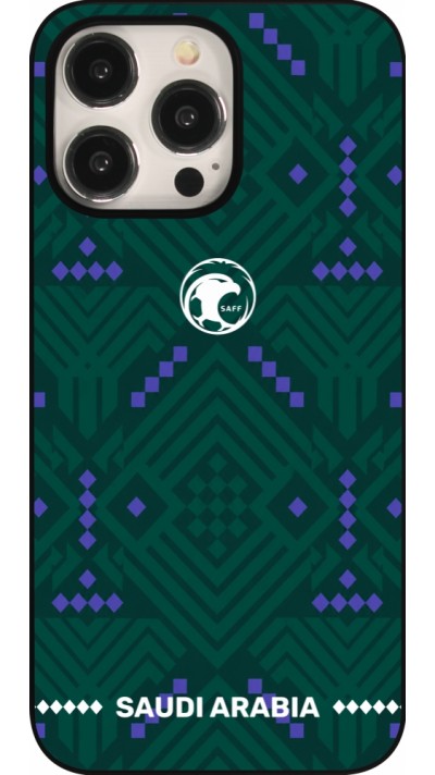 iPhone 15 Pro Max Case Hülle - Saudi Arabien 2026 personalisierbares Fussballtrikot