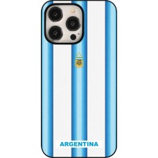 iPhone 15 Pro Max Case Hülle - Argentinien 2026 personalisierbares Fussballtrikot