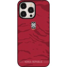 iPhone 15 Pro Max Case Hülle - Südkorea 2026 personalisierbares Fussballtrikot